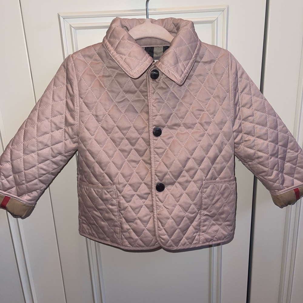Baby Quilted Burberry Coat